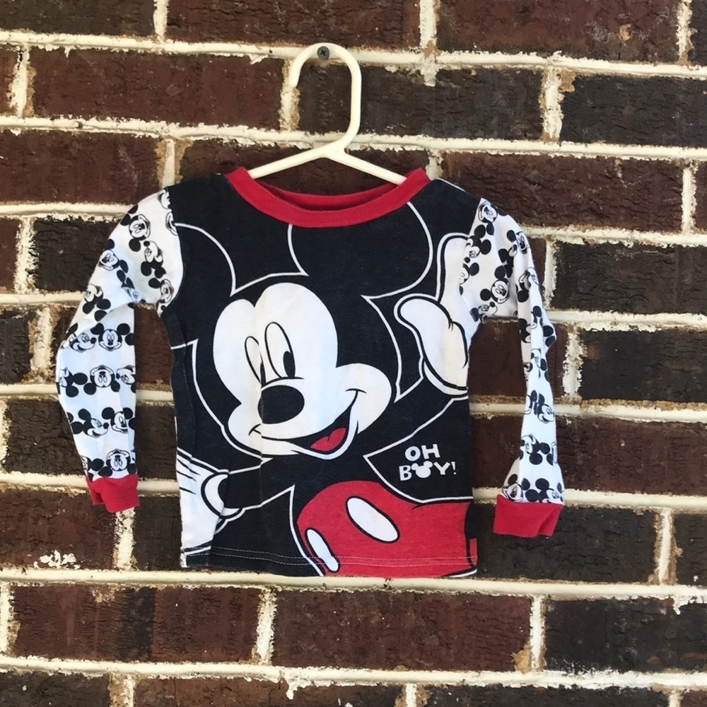 Disney Mickey Mouse long sleeve top, Sz 3T
